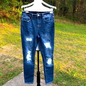 Indigo Rein High Rise Jeans.  Clearance